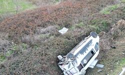 Bursa'da tırın çarptığı karavanın sürücüsü ağır yaralandı