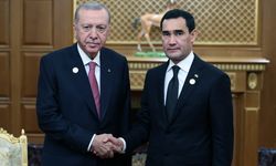 Cumhurbaşkanı Erdoğan, Türkmenistan Devlet Başkanı Berdimuhamedov ile görüştü