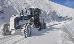 Elazığ'da kardan kapanan 79 köy yolu ulaşıma açıldı