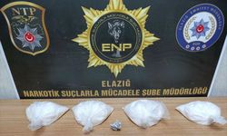Elazığ'da uyuşturucu operasyonunda yakalanan 4 şüpheli tutuklandı