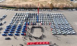 Gaziantep'te emniyet ve jandarma teşkilatının filosuna 259 araç eklendi