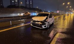 Kağıthane'de 7 aracın karıştığı zincirleme trafik kazasında 2 kişi yaralandı