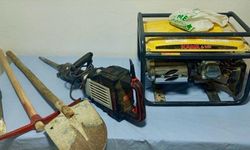 Kırşehir'de izinsiz kazı yapan 3 zanlı suçüstü yakalandı