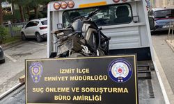 Kocaeli'de trafik güvenliğini tehlikeye düşüren motosikletliye 39 bin 716 lira ceza