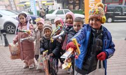 Konya'da çocuklar 'şivlilik' geleneğiyle üç ayların gelişini kutluyor