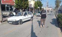 Manisa'da çaldığı otomobille kaçan çocuk yakalandı