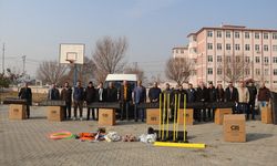 Milli Eğitim Bakanlığından Türkiye'nin en doğusundaki öğrencilere spor malzemesi desteği