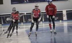 Milli sürat patenciler Furkan ve Denis, kış olimpiyatlarında Türkiye'yi temsil edecek