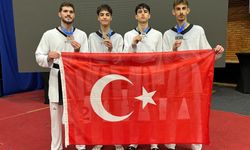 Milli tekvandocular, Ümitler Avrupa Şampiyonası'nda 4 madalya kazandı