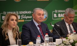 Öz Orman-İş Sendikası Genel Başkanı Aslan, '5. Basın Buluşması'nda konuştu: