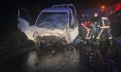 Sakarya'da panelvanla kamyonetin çarpışması sonucu 1 kişi öldü, 3 kişi yaralandı