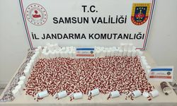 Samsun'da 7 bin uyuşturucu hap ele geçirildi