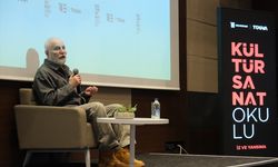 Sanatçı Bahadır Yenişehirlioğlu ve Hasan Kaçan, TÜGVA'da gençlerle bir araya geldi