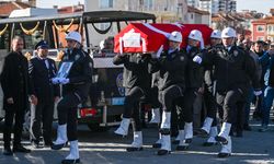 Şehit Polis Memuru Yasin Koçyiğit, Ankara'da son yolculuğuna uğurlandı
