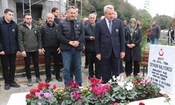 Şehit Teğmen Ceyhun Kalyoncu, şehadetinin 1. yılında mezarı başında anıldı