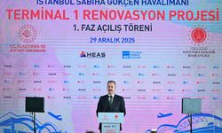 SSB Başkanı Görgün, Sabiha Gökçen Havalimanı Terminal 1 Renovasyon Projesi 1. Faz Açılış Töreni'nde konuştu: