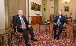 TBMM Başkanı Kurtulmuş, KEİPA Genel Sekreteri Hajiyev'i kabul etti