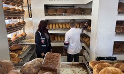 Trabzon'da fırınlarda gramaj ve fiyat denetimi yapıldı