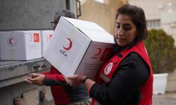 Türk Kızılay, Irak'ın Süleymaniye kentinde selzedelere yardım ulaştırdı