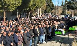 Uşak'ta kazada ölen çift son yolculuklarına uğurlandı