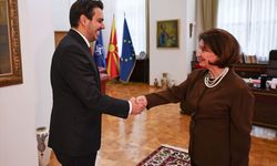 Üsküp'te TİKA'nın desteğiyle meslek lisesindeki sınıflar onarılarak donatıldı