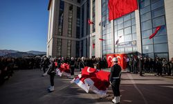 Yalova'da DEAŞ operasyonunda şehit olan 3 polis için tören düzenlendi