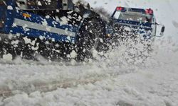 Bartın'da kar yağışı etkisini sürdürüyor