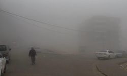 Besni'de yoğun sis ve sağanak yağış hayatı olumsuz etkiledi