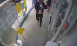 Camekandaki cep telefonunu kaşla göz arasında çalan hırsızın o anları kamerada