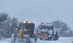 Elazığ'da 510' köy yolu ulaşıma kapandı