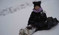 Gümüşhane'de kar tatili eğlenceye dönüştü