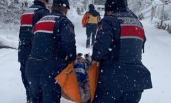 Hasta vatandaşa jandarma ulaştı