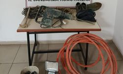 Kaçak kazı yapan 3 kişi jandarmaya suçüstü yakalandı