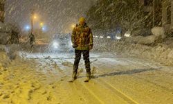 Karabük'te kar çilesi ve eğlence bir arada
