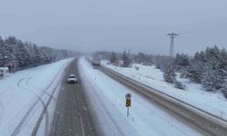 Kastamonu'nun yüksek kesimlerinde yoğun kar yağışı