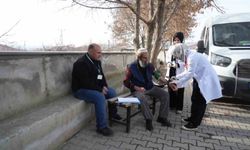 Muş'ta köy köy mobil sağlık taraması