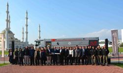 Orman yangınlarıyla mücadelede yerli güç: Yeni nesil itfaiye arazözü 'Koca Yusuf' teslim edildi