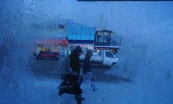 Türkiye'nin en soğuk yeri Erzurum oldu, çeşmeler buz tuttu