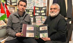 40 yıllık para koleksiyonu Gazze için açık artırmaya çıkıyor