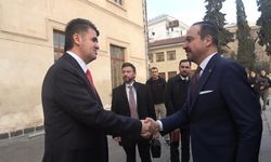 AK Parti heyetinden Suriye ziyareti öncesi Vali Kalaylı'ya ziyaret