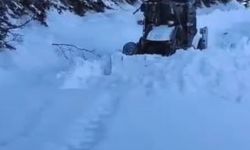Artvin'de kar nedeniyle 130 köy yolunda ulaşım sağlanamıyor