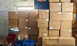 Bilecik'te 93 bin 600 adet makaron ele geçirildi