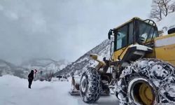 Bingöl'de yoğun kar yağışı: 272 köy yolunda çalışmalar sürüyor