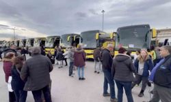 Bursa Terminali'nde yılbaşı dönüş yoğunluğu