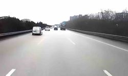 Bursa'da otoyolda facianın eşiğinden dönüldü