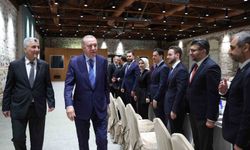 Cumhurbaşkanı Erdoğan, iş adamları heyetini kabul etti