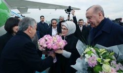 Cumhurbaşkanı Erdoğan, Özbekistan Cumhurbaşkanı Mirziyoyev'i törenle karşıladı