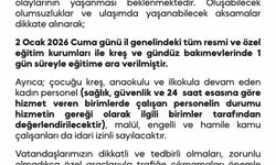 Diyarbakır'da okullar 1 gün tatil edildi