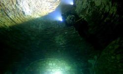 Diyarbakır'da sualtındaki Tekye Medresesi görüntülendi