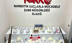 Elazığ'da uyuşturucu tacirlerine büyük darbe: 4 gözaltı